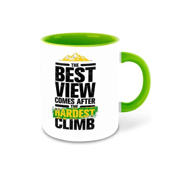 A Grade Inner color customizable mug round handle ( ইনার কালার মগ প্রিন্ট )